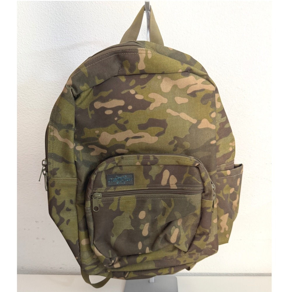 M48 Ops Tactical Backpack Multicam Camouflage Canvas Rucksack Daypack Green